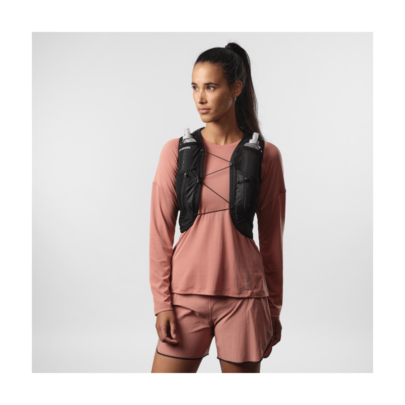 Salomon Løbevest Active Skin 12 Women Sort Str L 2
