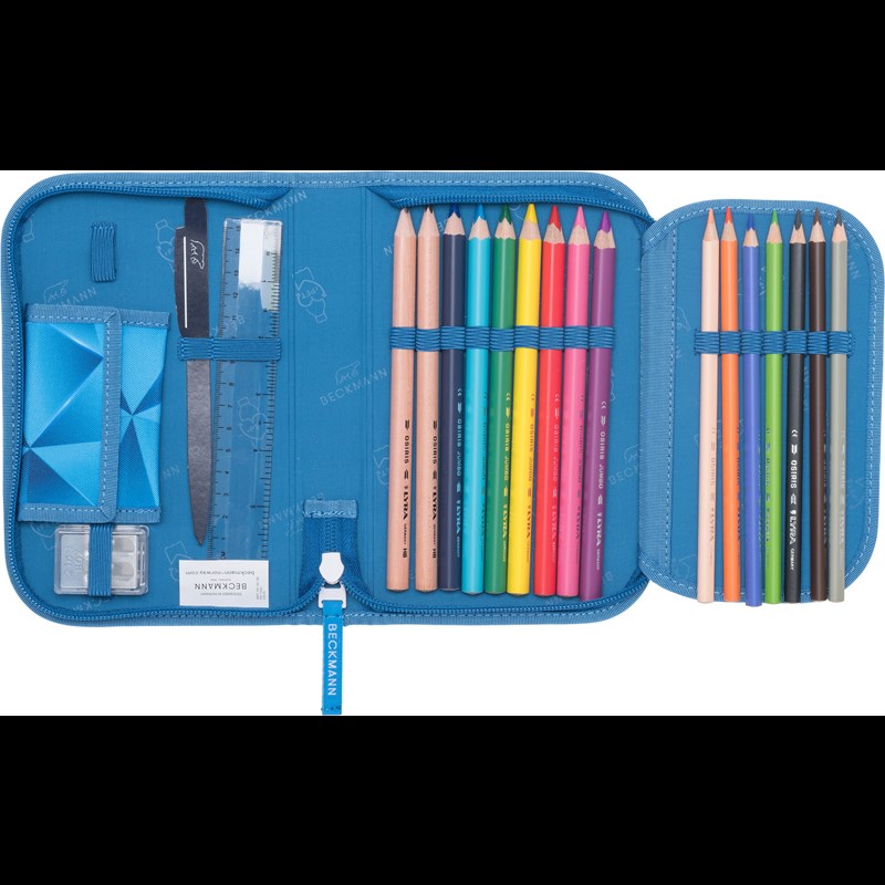 Beckmann Penalhus Blue Lightning Bord/rød 3