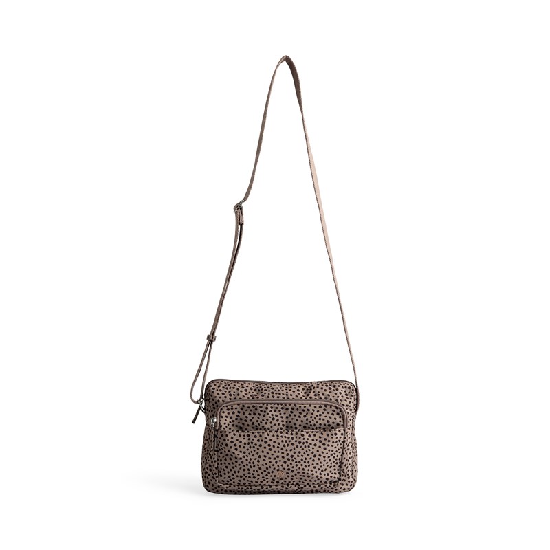 Aura Crossbody Novara Recycled Taupe/Svart 5
