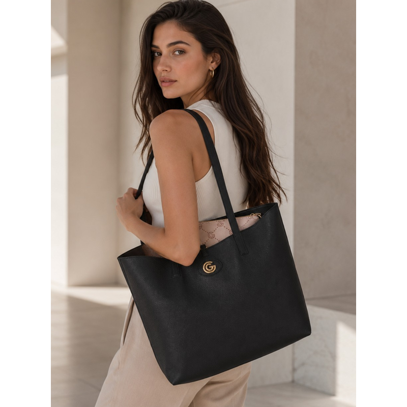 Gabriella G Firenze Shoppingväska Luana Svart 8