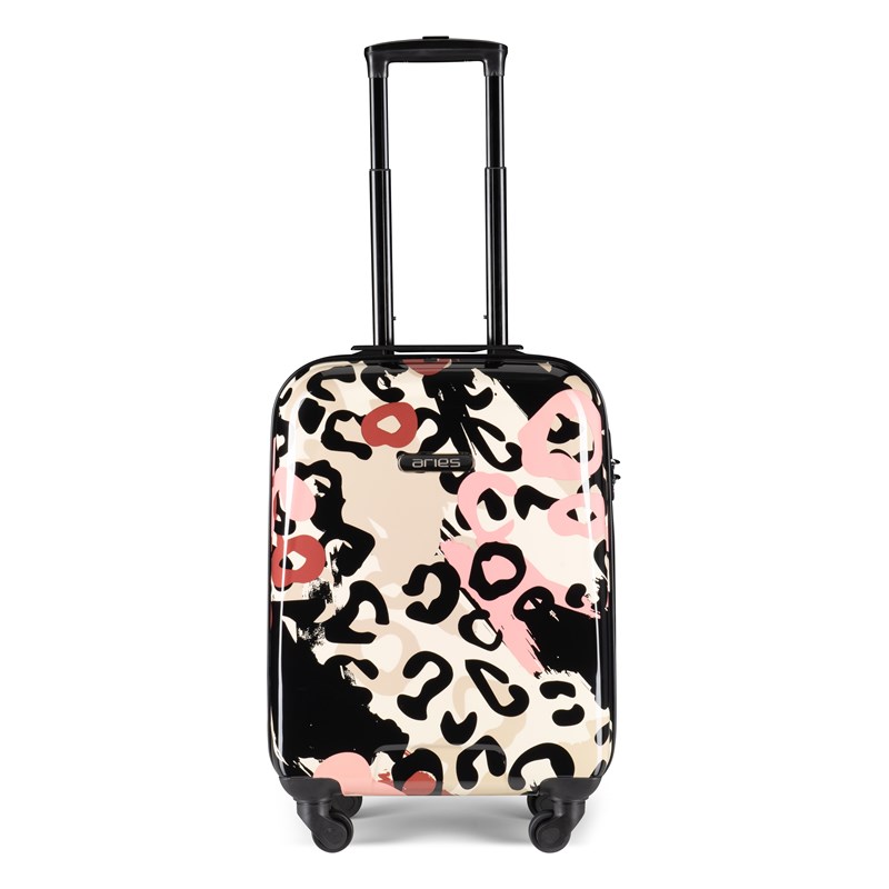 Aries Travel Kuffert Barcelona Pink mønstret 55 Cm 1