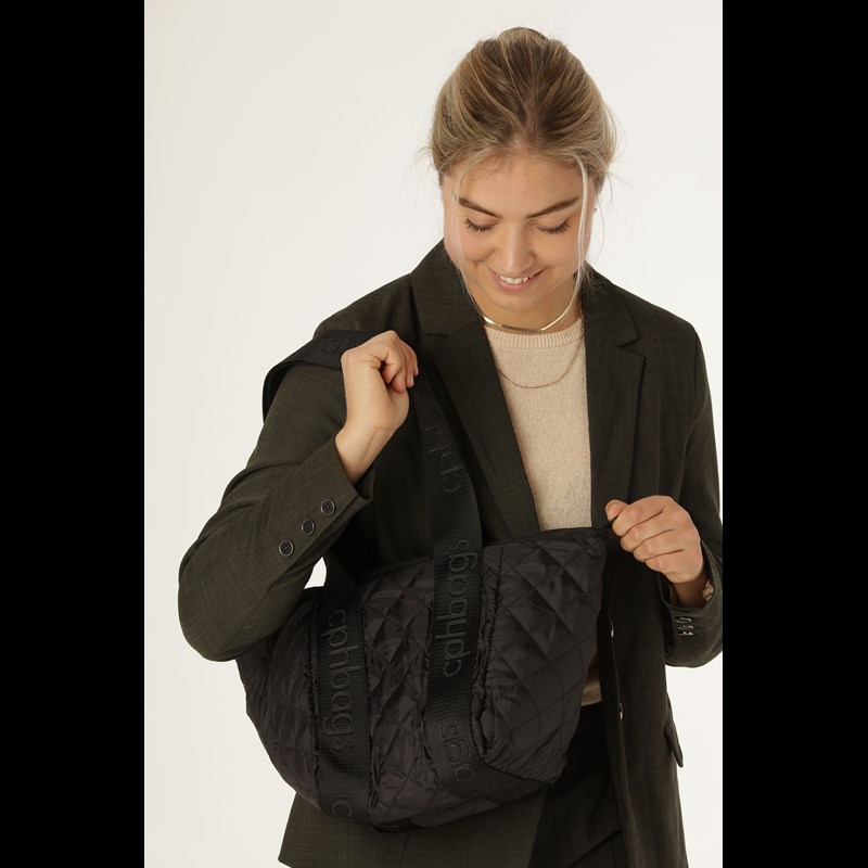 cphbags Skuldertaske Sort Quilt 6