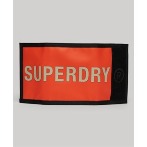Superdry Pung Tarp Tri-Fold Wallet Orange