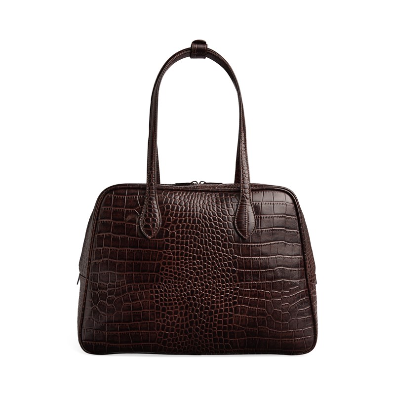 MARKBERG Computertaske ElaraMBG Croco Brown Croco 14" 5