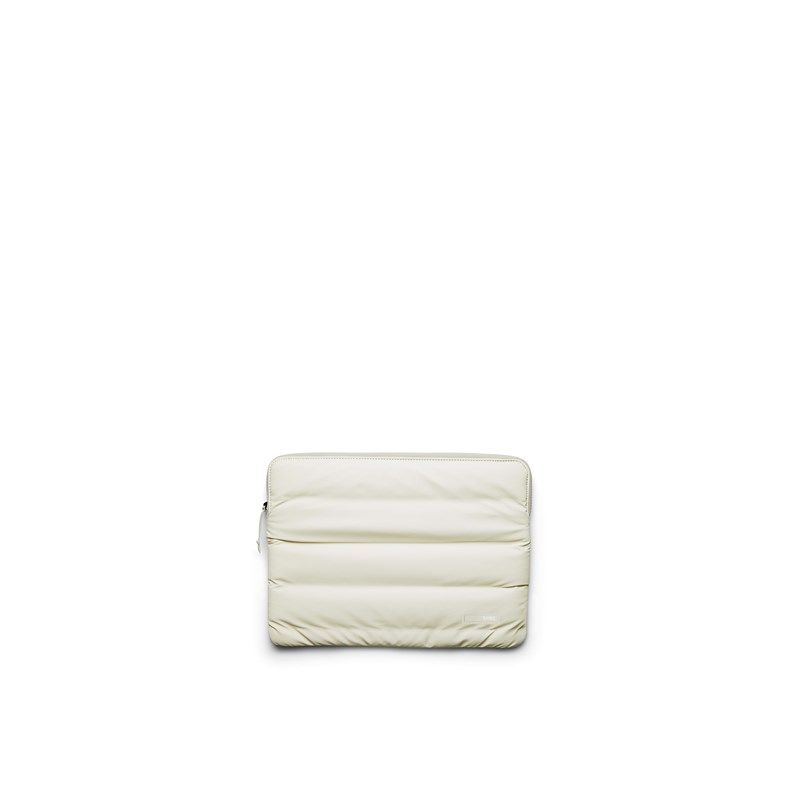 RAINS Computer sleeve quilted Creme 13" 2
