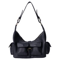 RE:DESIGNED Skuldertaske Solvej Medium Sort 1