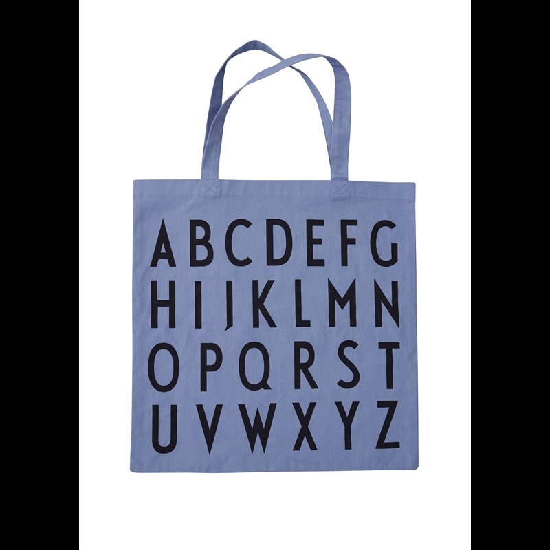 Design Letters Tote bag ABC Blå/sort 1