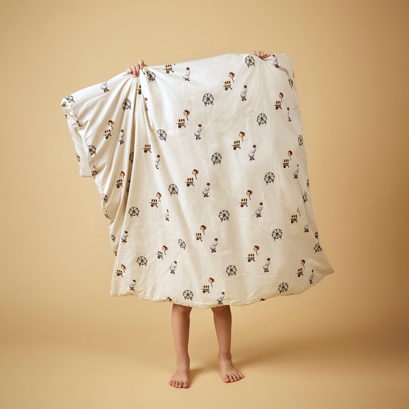 Nuuroo Sängkläder Junior Bera Creme 100x140 2