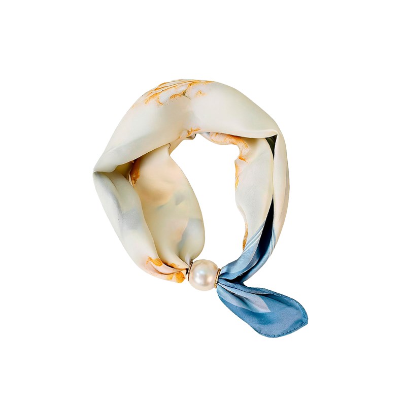 By Stær Scarf Nova  Naturvit