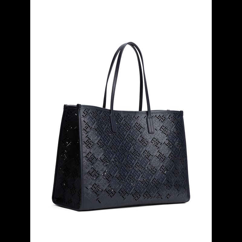 Tommy Hilfiger Handväska City Mono Blå 13" 5