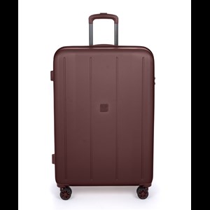 Aries Travel Kuffert Palermo 75 Cm Brun/rød