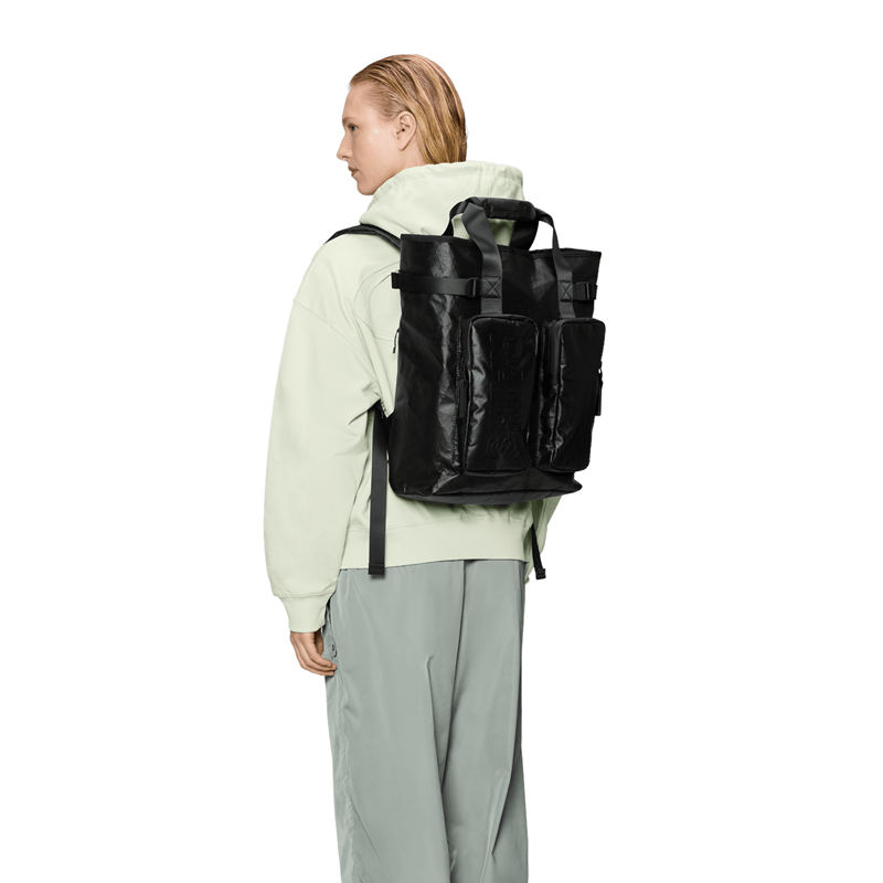 RAINS Ryggsäck TexXel Tote W3 Svart 15" 2