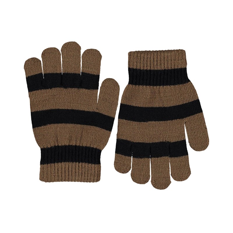 Molo Handsker Kei 2-pak Brun/brun 4-10 år 2