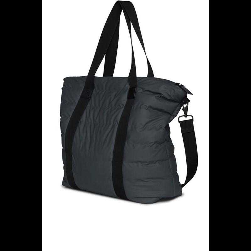 Rains Shopper Tote Bag Quilted Dyb koks grå 2