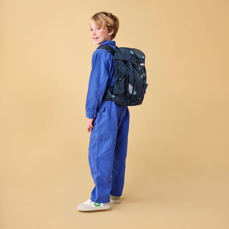 Ergobag Barnryggsäck Mini AtmosBear  Blå med stjärnor 2