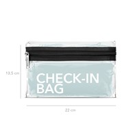 Gillian Jones Check in bag transparant Transparent 1