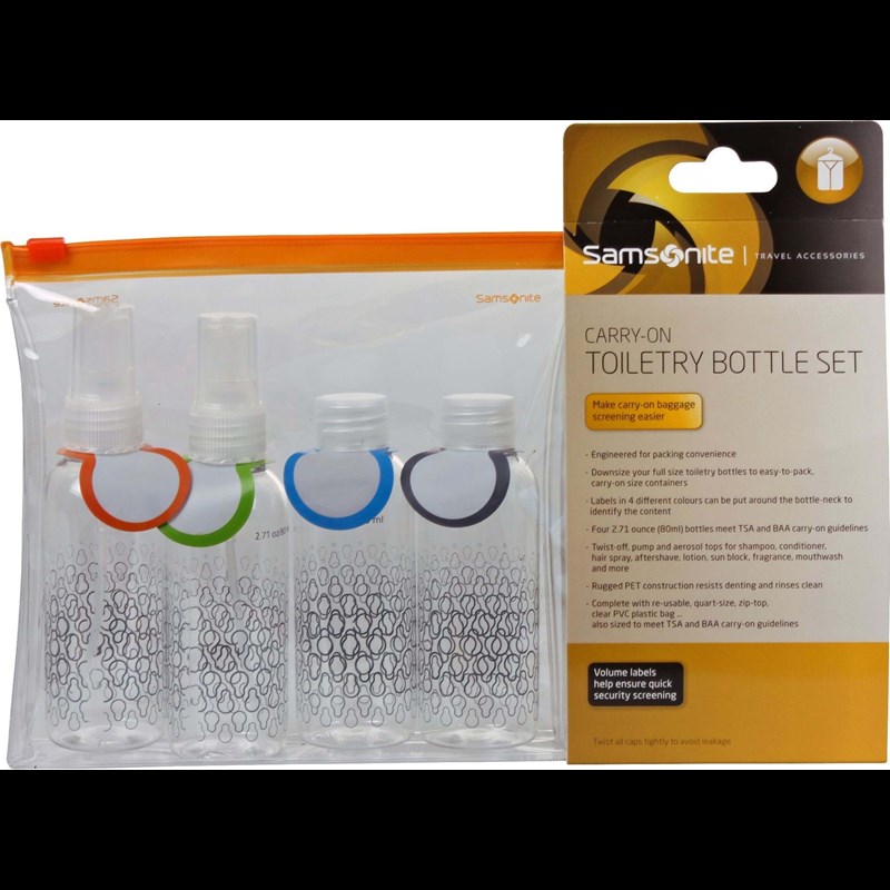 Samsonite Rejseflaske Transparent 1