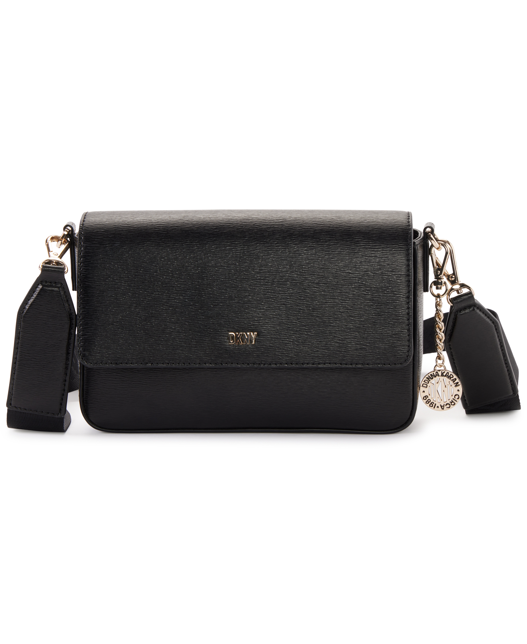 DKNY Glee Shoulder Bag, Black/Silver, Medium-351367