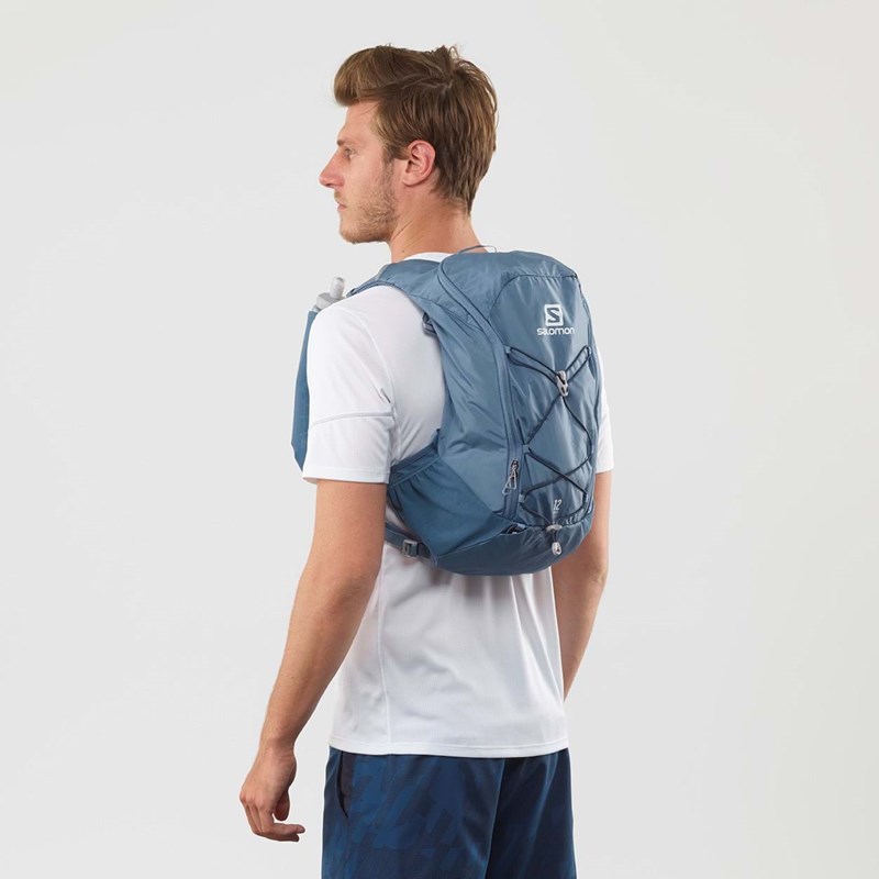 Salomon Løberygsæk Agile 12 Set Blå/lyseblå 3