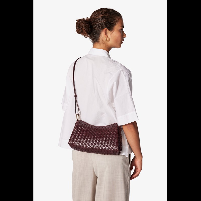 Adax Axelväska Eleonora Salerno Bordeaux 6