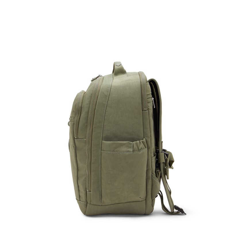 Kipling Rygsæk Seoul Cabin Army Grøn 7