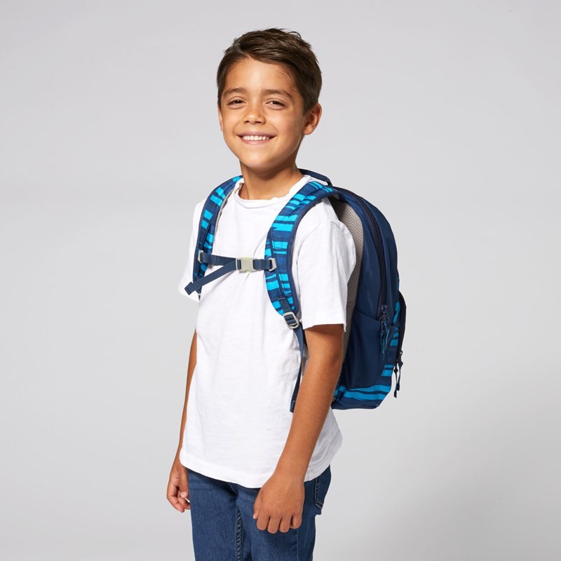 Ergobag Dagisryggsäck Ease L Blå rand 6