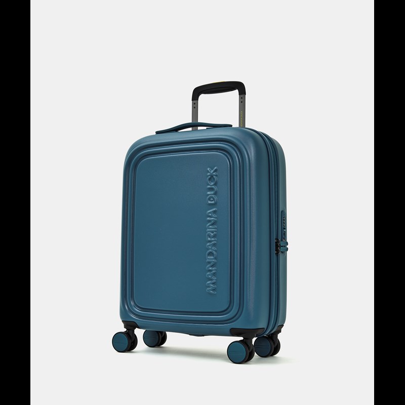 Mandarina Duck Kuffert Logoduck + Blå/lyseblå 55 Cm 3