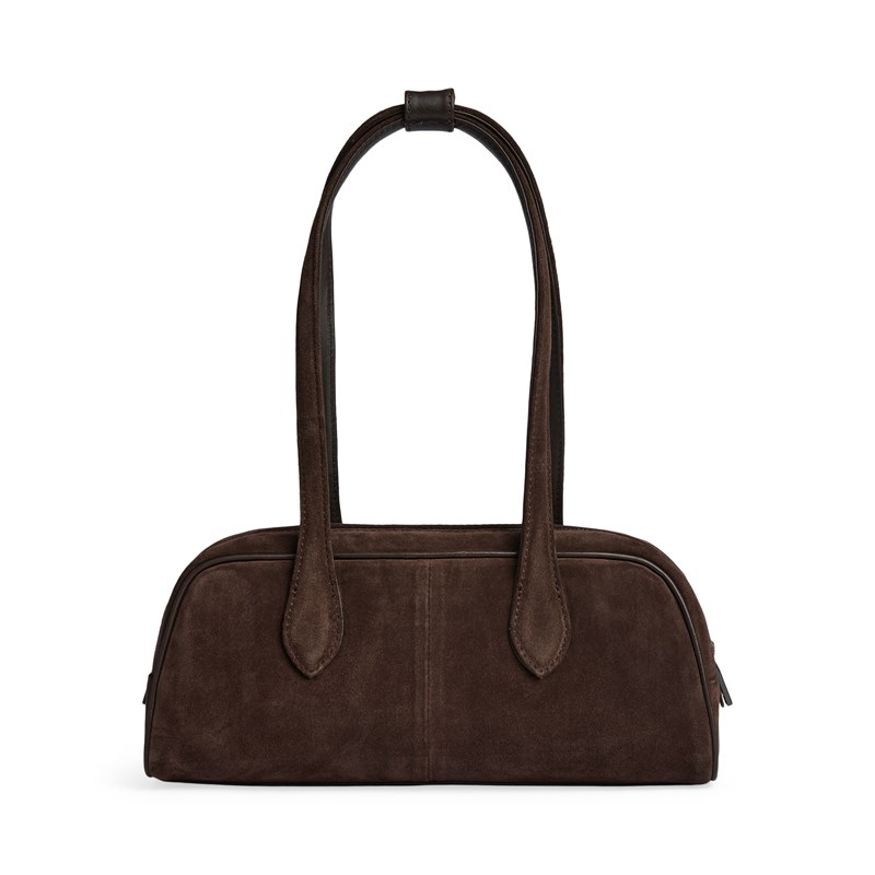 MARKBERG Skuldertaske EdenaMBG Suede M. Brun 5