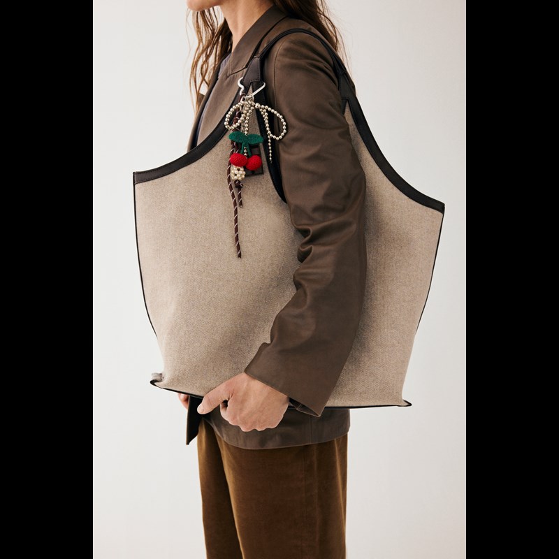 DAY ET Shopper Day Melange Tote Taupe 2