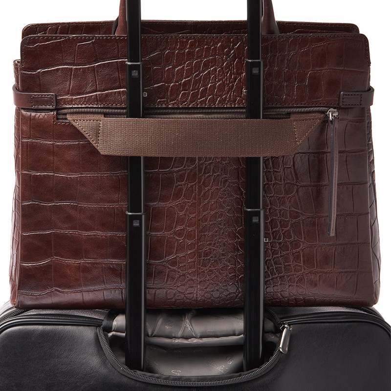 Castelijn & Beerens Computertaske Kaat RFID Mocca Brun 15" 9