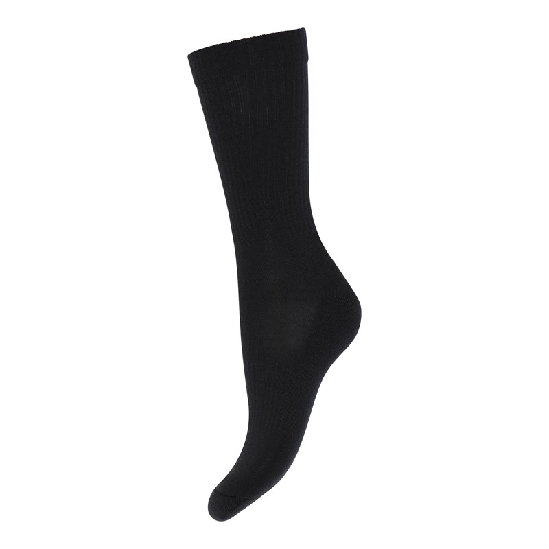 Again Uld Strømper unisex Sort 37-39