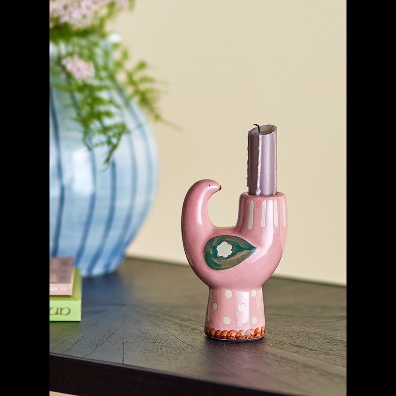 Bloomingville Ljusstake Trudy Rosa 2