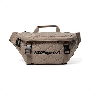 H2OFagerholt Midjeväska Close Market Bag Beige/grå