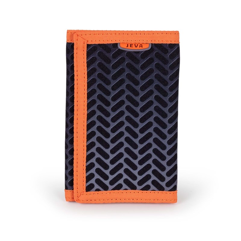 JEVA Pung Velcro Monster Wheels Grå/orange 1