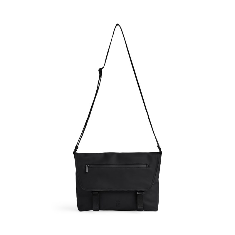 Tyler & Co Cmputertaske Santiago Sort/sort rubber 5