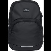Beckmann Skoletaske Sport Jr Bl. Coated Sort