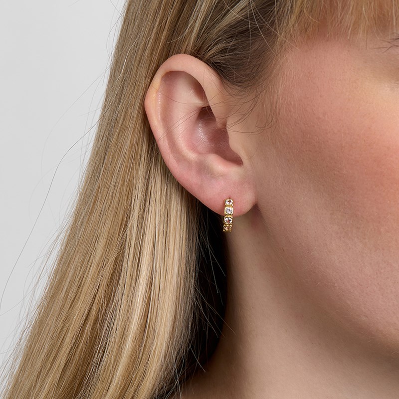 Studio Z Øreringe Creol Elera Small Guld 2