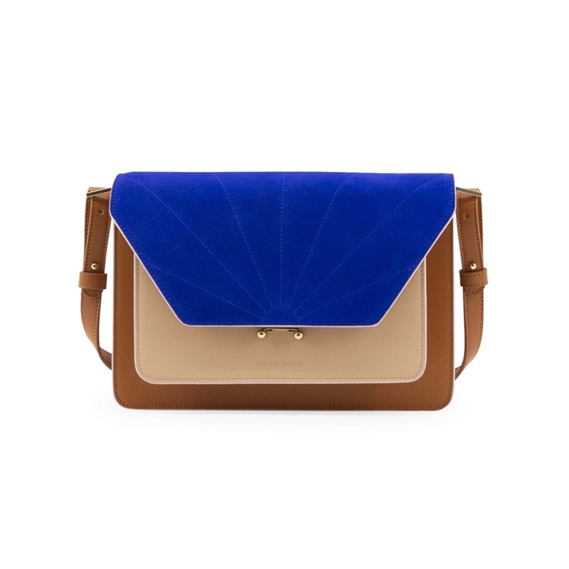 The Sticky Sis Club Crossbody Satchel Coloré Brun 1