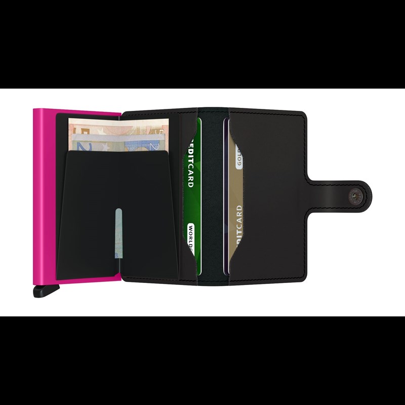 Secrid Kortholder Mini wallet Sort/pink 2