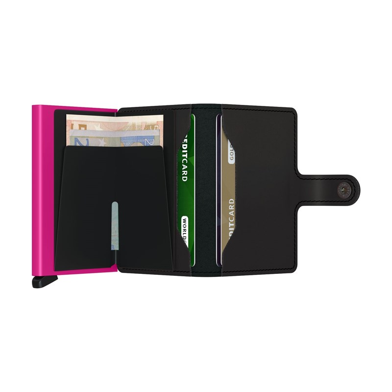 Secrid Kortholder Mini wallet Sort/pink 2