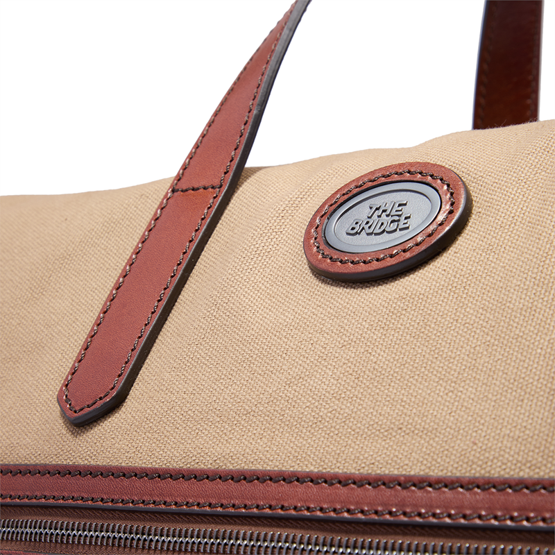 The Bridge Resväska Story Viaggo Brun/beige 4