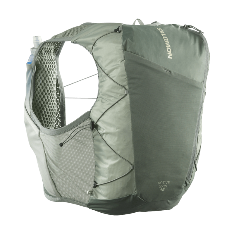 Salomon Löparväst Active Skin 12 L. Grön Str M 1