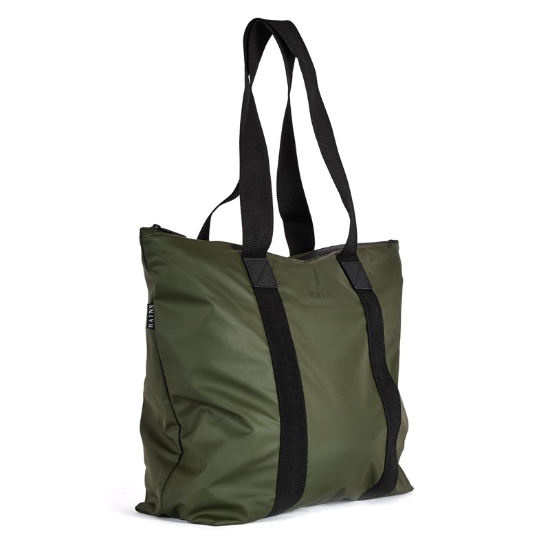 Rains Shopper Tote Bag Rush Grøn 2