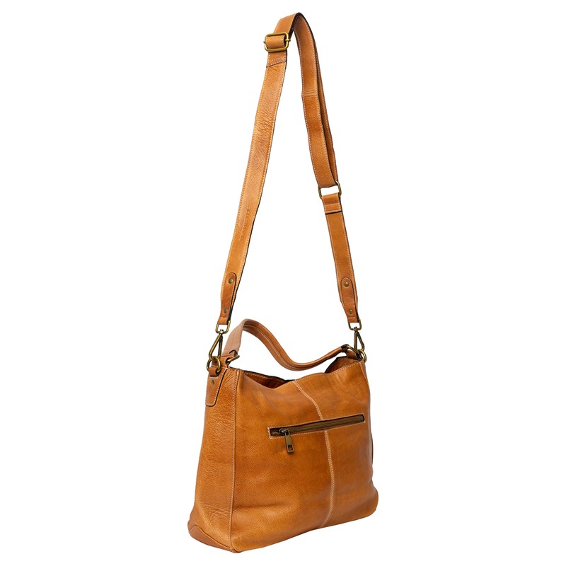 RE:DESIGNED Skuldertaske Lise Big Cognac 3