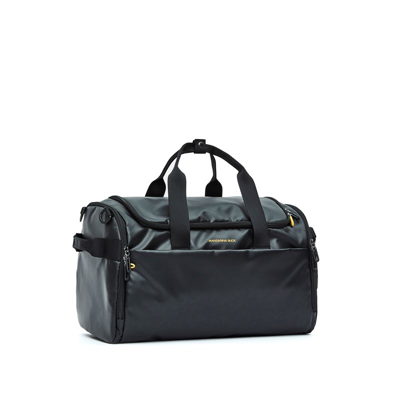Mandarina Duck Rejsetaske Eco Coated Duffle Sort 3