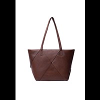 RE:DESIGNED Skuldertaske Olia Big Brun 1