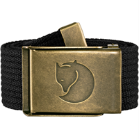 Fjällräven Bælte Canvas Brass  Sort