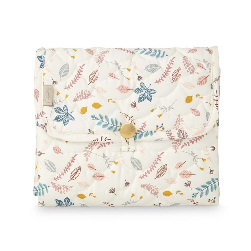 Cam Cam Copenhagen Pusleunderlag Quiltet Økologis Blomster Print 1
