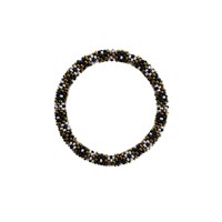 By Stær Armband Nepal Nr. 1224 Svart/Guld 1