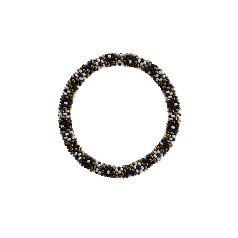 By Stær Armband Nepal Nr. 1224 Svart/Guld 1